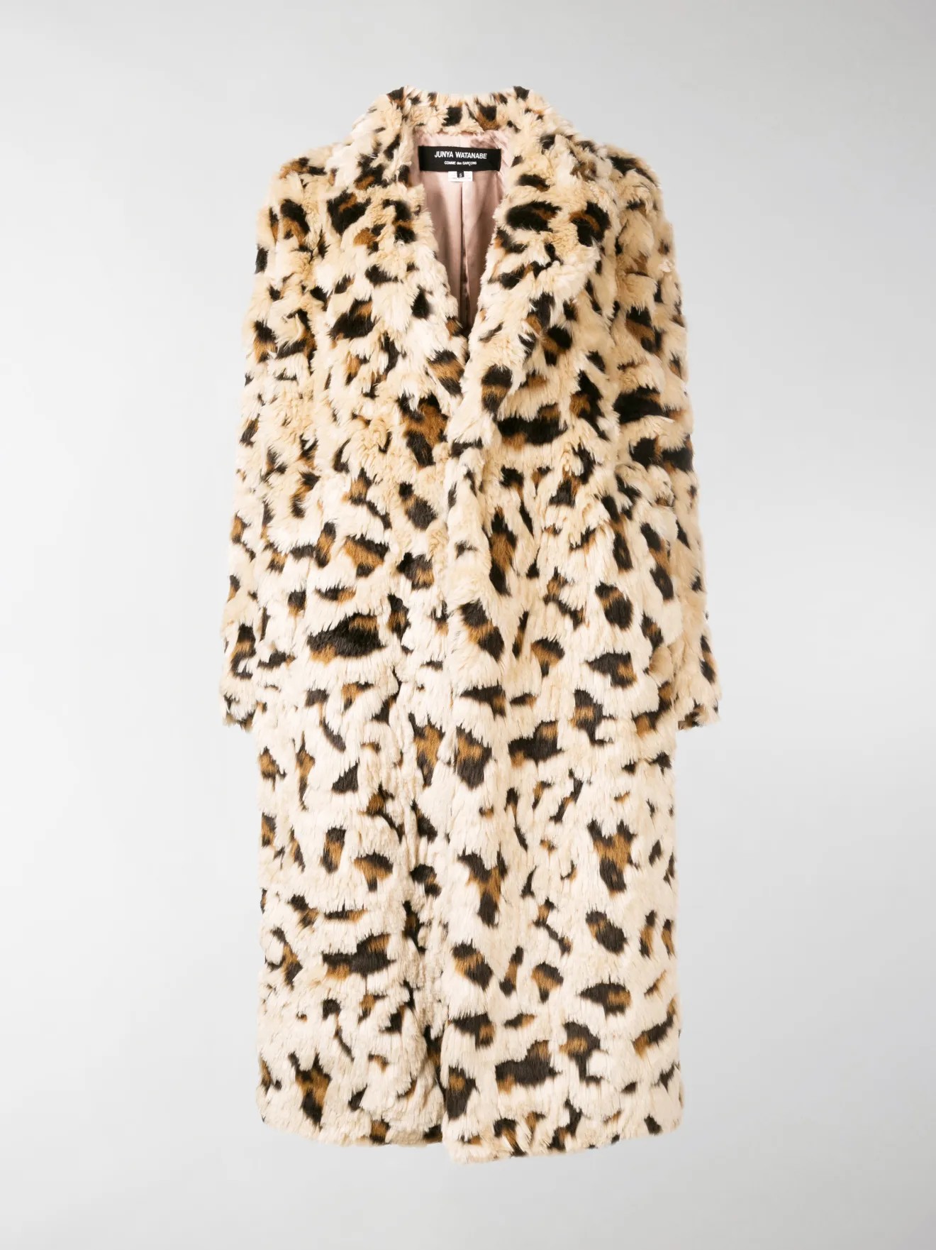 junya watanabe leopard coat
