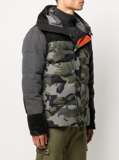 Junya Watanabe MAN camouflage-print zip-up coat | Eraldo.com SA