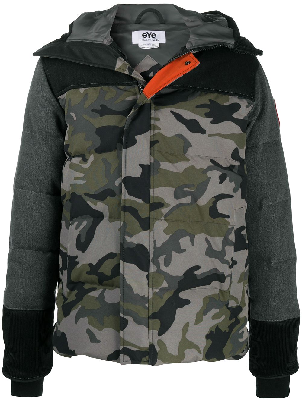 Junya Watanabe MAN camouflage-print zip-up coat | Eraldo.com SA