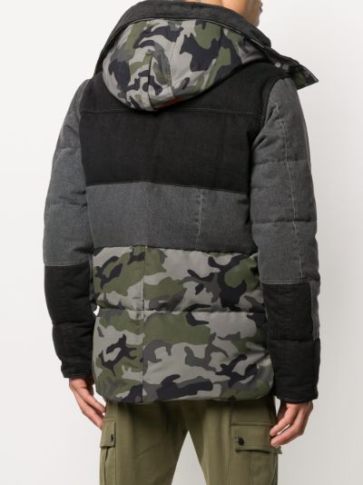 Junya Watanabe MAN camouflage-print zip-up coat | Eraldo.com SA