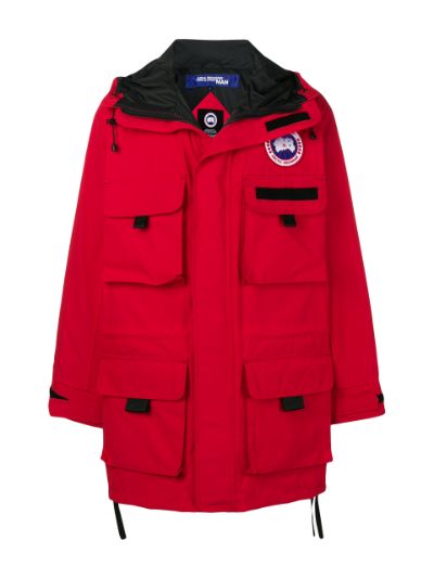 Red edgii hot sale watson parka