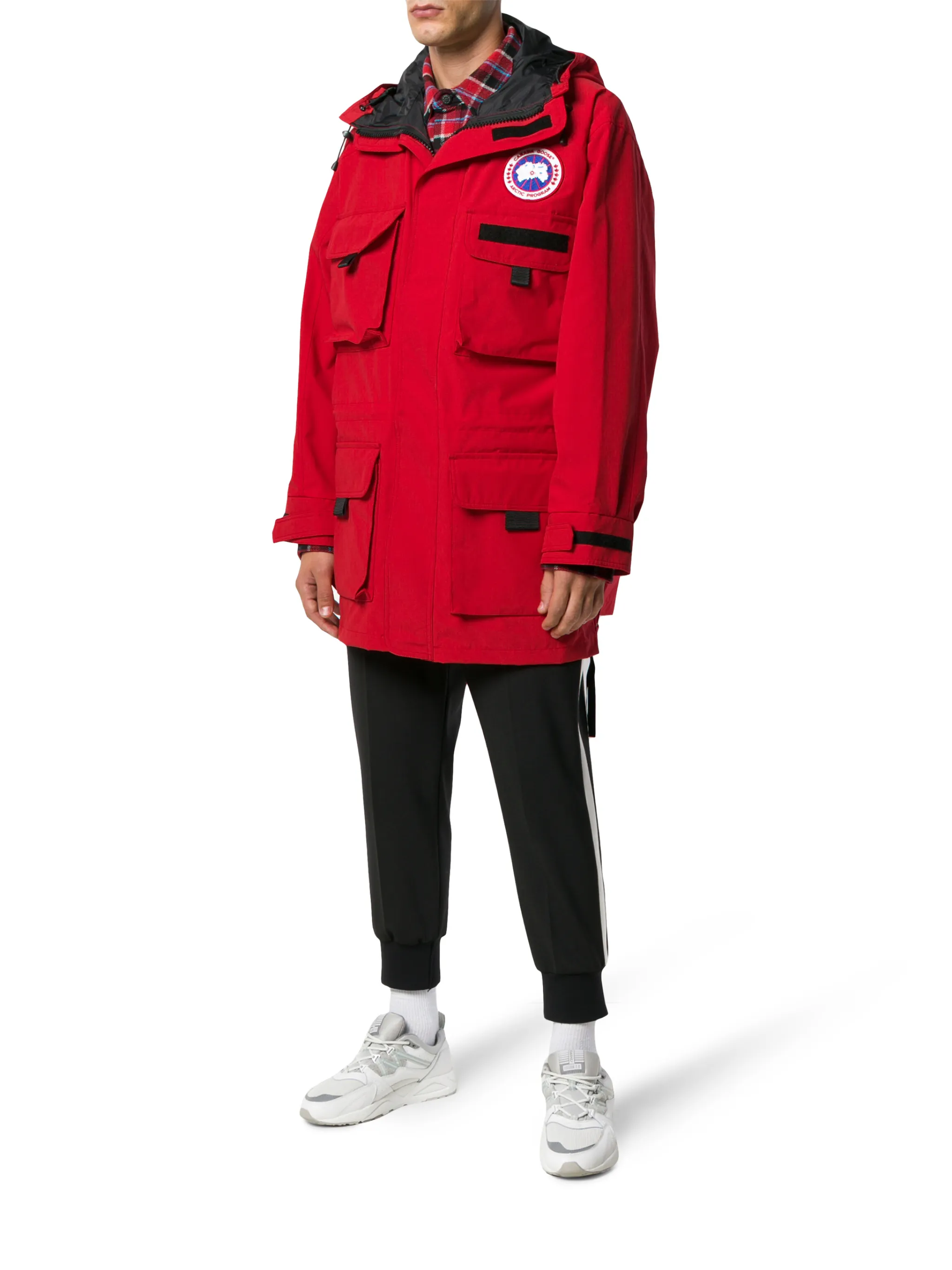 Junya Watanabe MAN Junya Watanabe x Canada Goose hooded parka 