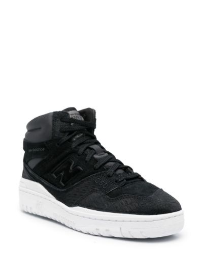 New balance suede high hot sale tops