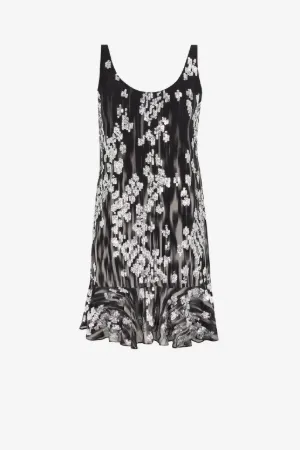 Abito con stampa Heritage Jaguar e paillettes Just Cavalli