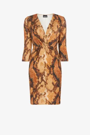 Abito con stampa Python Just Cavalli