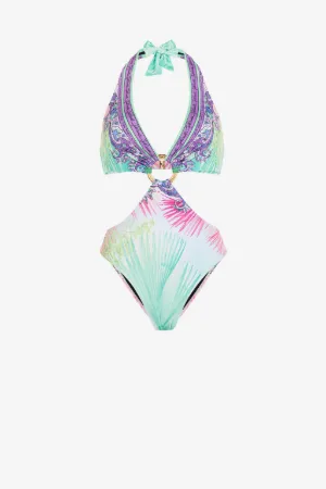Bañador Just Cavalli con estampado Palm
