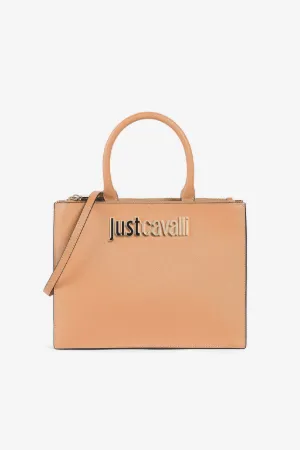 Bolso shopper Just Cavalli con logotipo