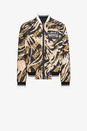 Бомбер с принтом Just Cavalli Tiger