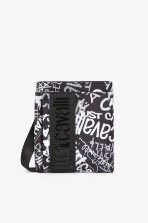 Borsa a tracolla Just Cavalli con logo