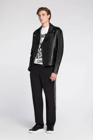 Camiseta de algodón Just Cavalli con logotipo