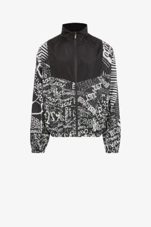 Cazadora deportiva Just Cavalli con estampado Patchwork