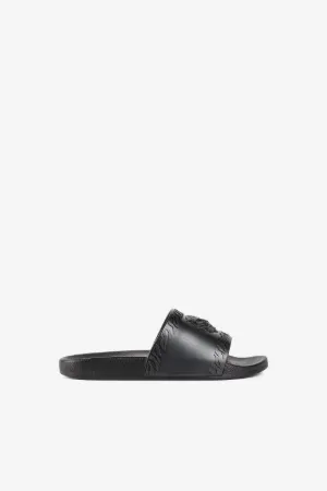 Chanclas Just Cavalli con cabeza de tigre