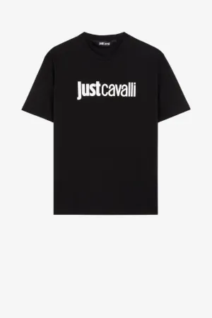 Футболка с принтом Just Cavalli