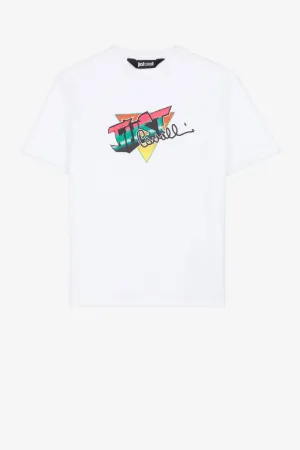 Футболка с принтом Just Cavalli