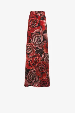 Gonna lunga con stampa floreale Just Cavalli