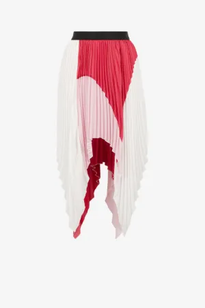 Gonna plissettata color-block Just Cavalli
