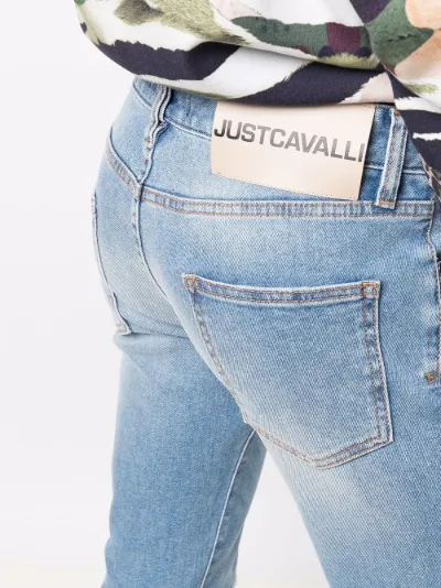 Just Cavalli Jeans skinny a vita bassa blu | MODES