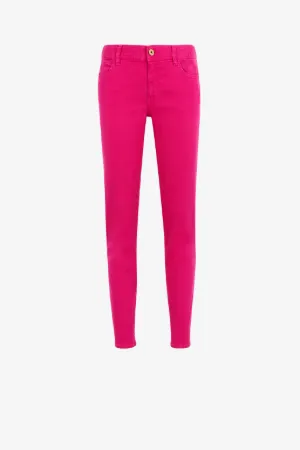 Just Cavalli Embroidered Straight-Leg Jeans