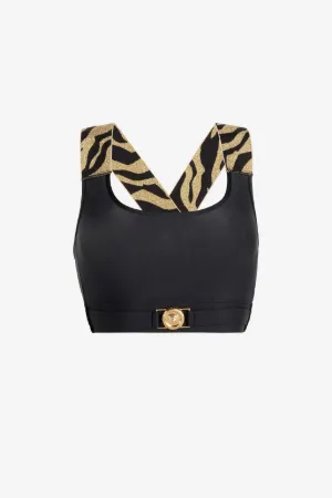 Just Cavalli Hemd mit Palmen-Print