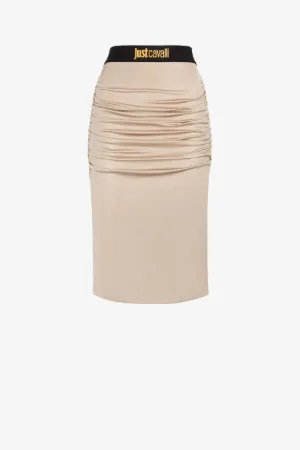 Just Cavalli Hemdkleid mit Ozelot-Print