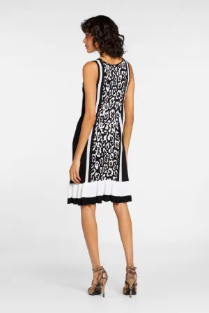 Just Cavalli Jaguar-Jacquard Dress