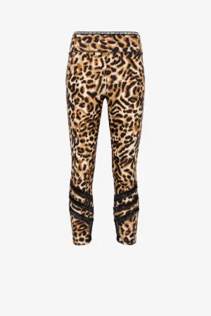 Just Cavalli Jaguar-Print Leggings