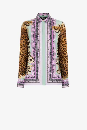 Just Cavalli Logo-Print Sneakers