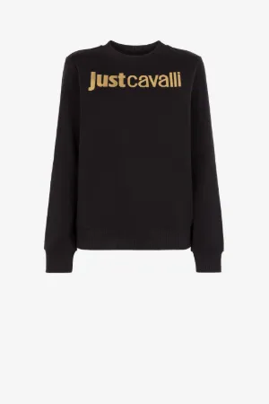 Just Cavalli Logo-Print Sweatshirt