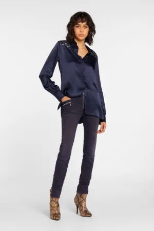 Just Cavalli Panelled Skinny Jeans