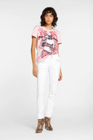 Just Cavalli Panelled Straight-Leg Jeans