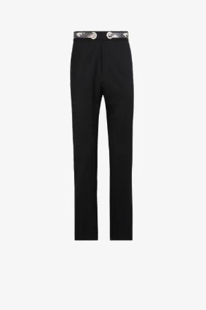 Just Cavalli Straight-Leg Trousers