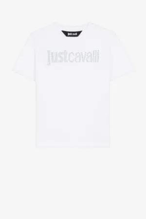 Just Cavalli Top mit Kristallverzierung