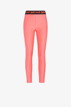 Legging à logo Just Cavalli en jacquard