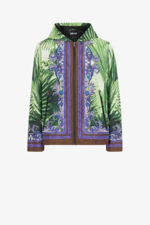 Легкая куртка с принтом Just Cavalli Palm