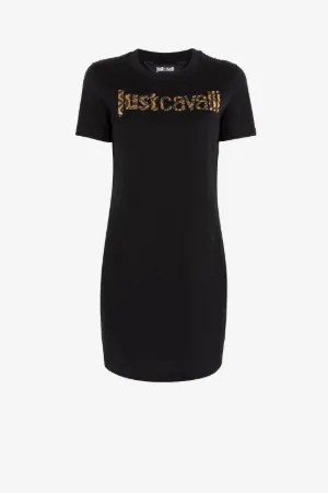 Mini-robe à logo Just Cavalli imprimé