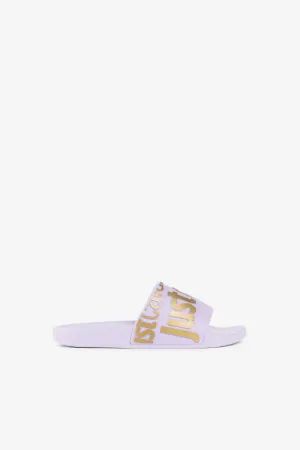 Mules à logo Just Cavalli