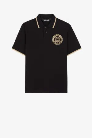 Рубашка поло с принтом Just Cavalli Tiger