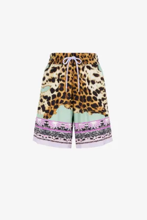 Шорты с принтом Just Cavalli Jaguar