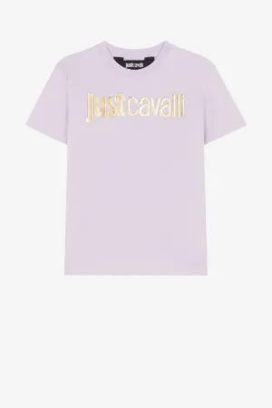T-shirt à logo Just Cavalli imprimé