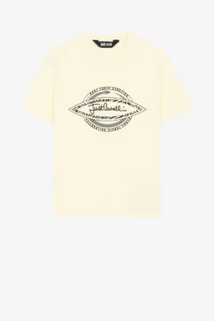 T-shirt en coton à logo Just Cavalli imprimé