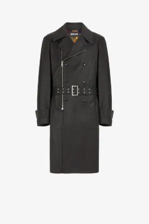 Trench in cotone cerato Just Cavalli