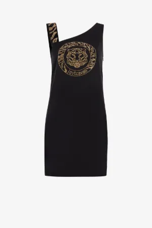 Vestido mini Just Cavalli adornado con cristales