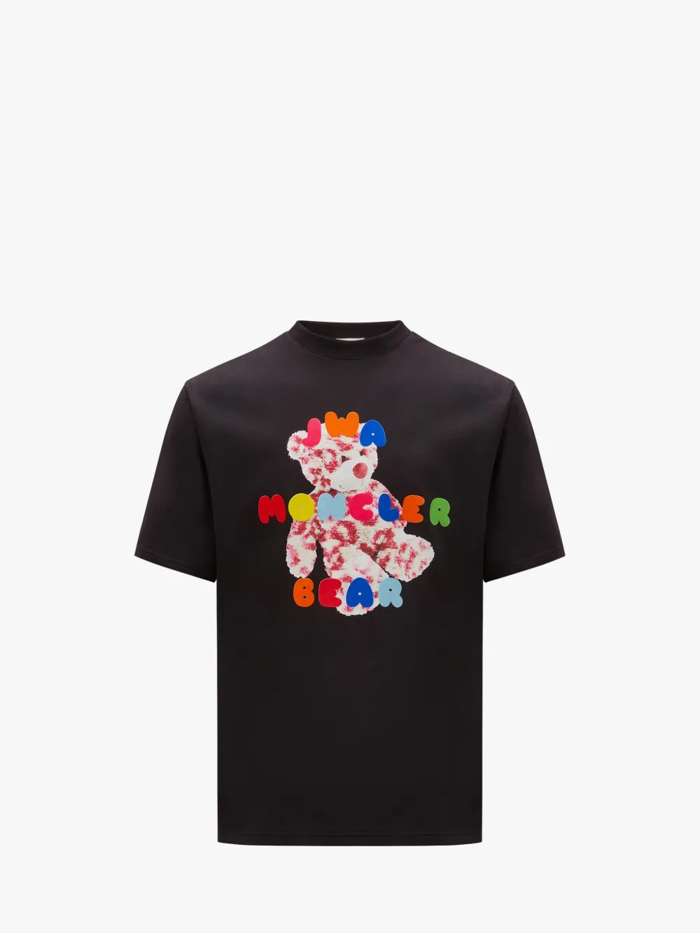 1 MONCLER JW ANDERSON SS T-SHIRT in black | JW Anderson SA