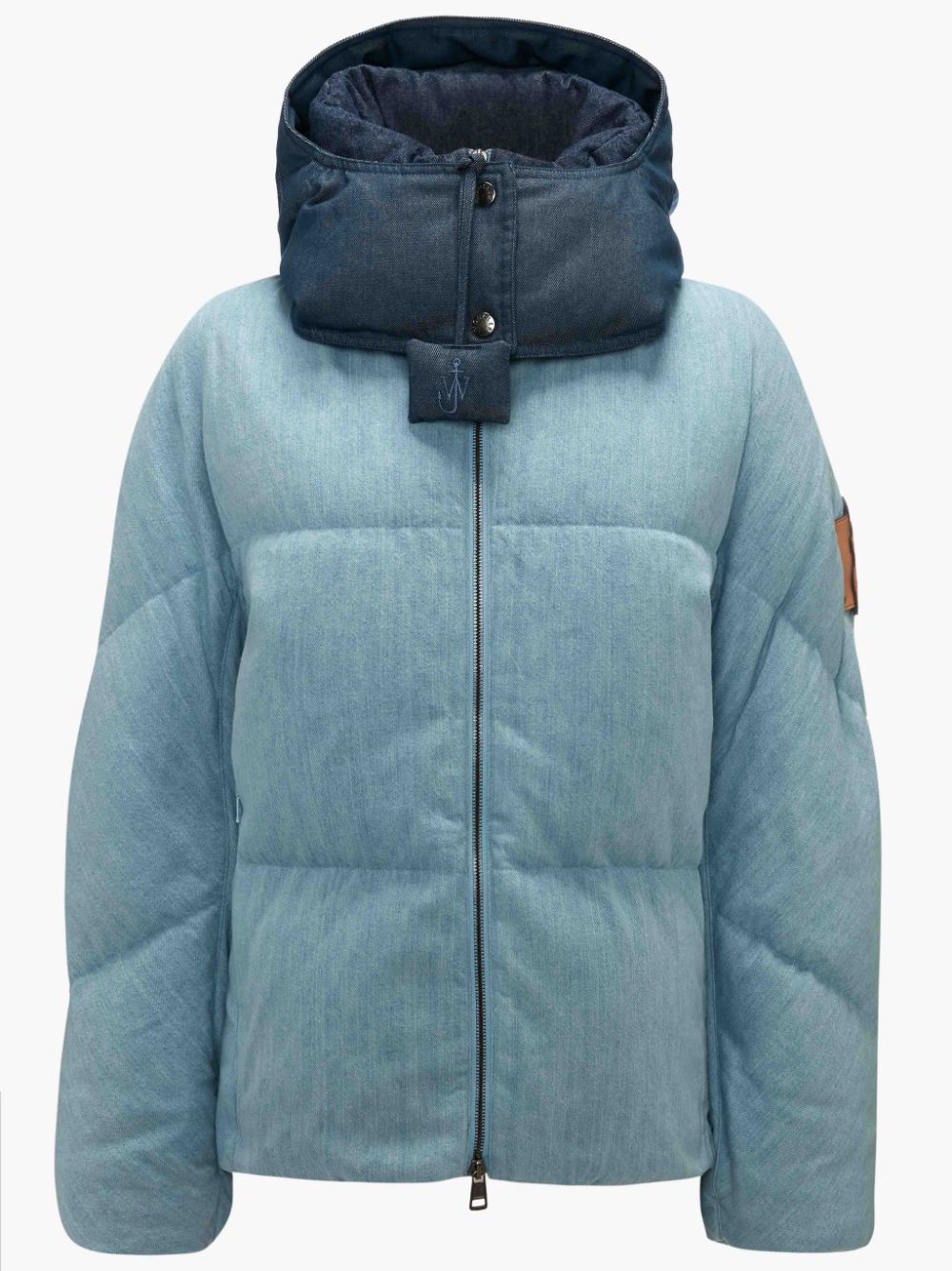 1 MONCLER X JW ANDERSON WHINFELL DENIM JACKET in blue | JW Anderson FR