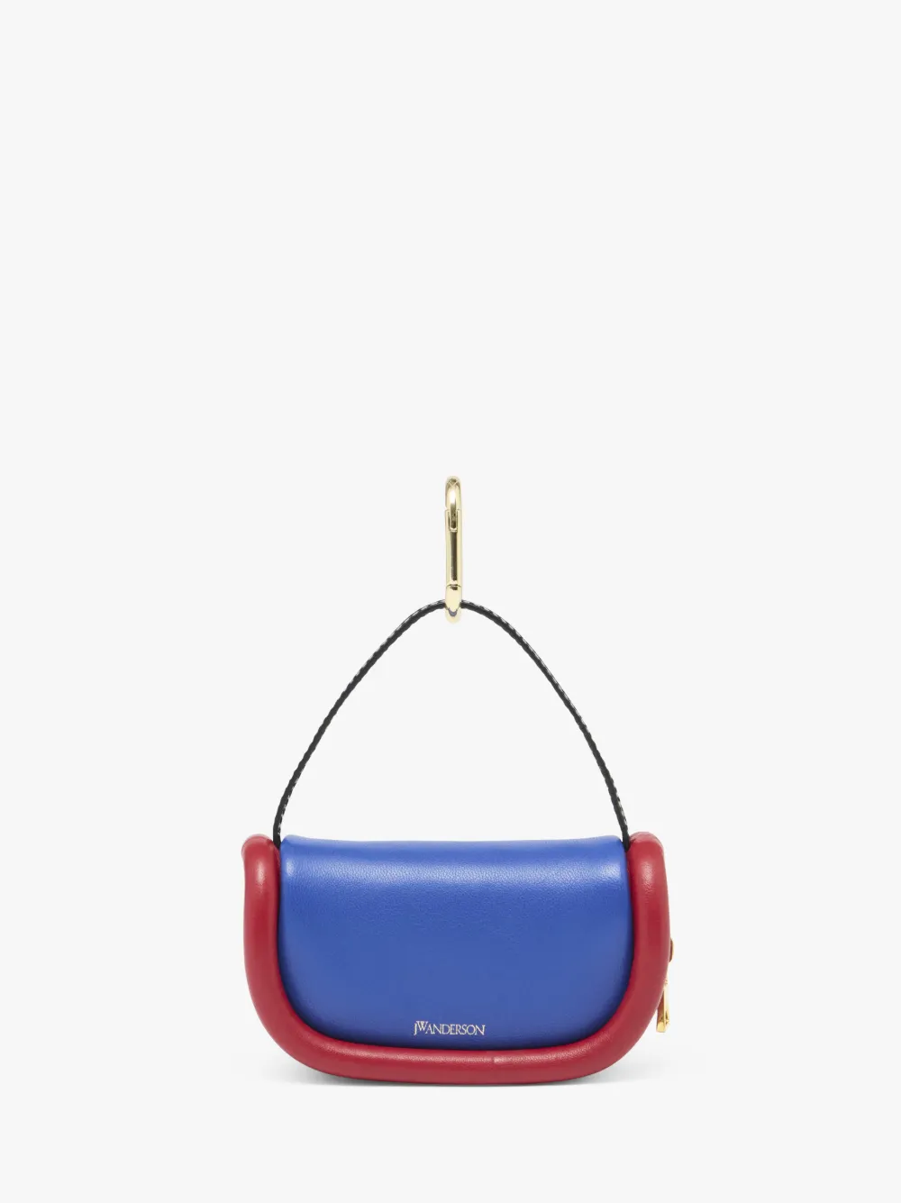 バンバー 7 レザーマイクロバッグ in ブルー | JW Anderson JP