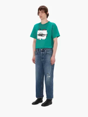 A.P.C. X JW ANDERSON - APC JEAN ULYSSE - WIDE LEG DENIM JEANS in