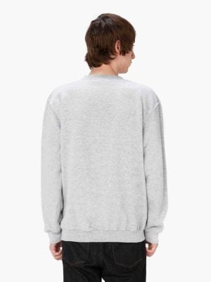 A.P.C. X JW ANDERSON - SWEAT RENE - CREWNECK SWEATSHIRT in grey | JW  Anderson