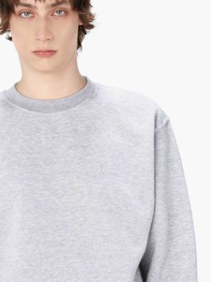 A.P.C. X JW ANDERSON - SWEAT RENE - CREWNECK SWEATSHIRT in grey