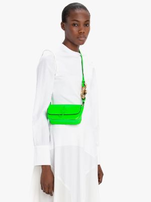 Jw Anderson Bumper 12 Crossbody Bag In Neon Green