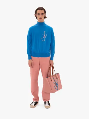 ANCHOR FUNNEL NECK JUMPER in blue | JW Anderson TW 